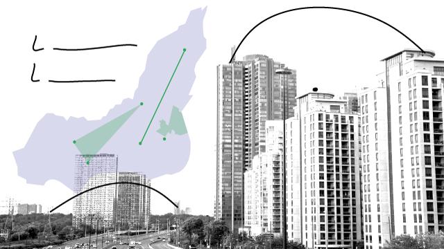 City GIS graphic